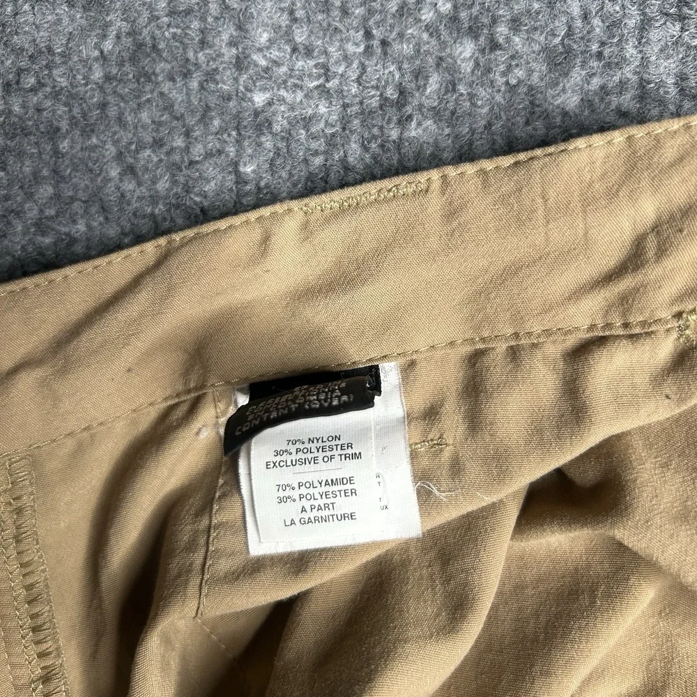 Patagonia Womens Hiking Pants Size 8 Beige Elastic Waist Outdoor - Picture 4 of 9